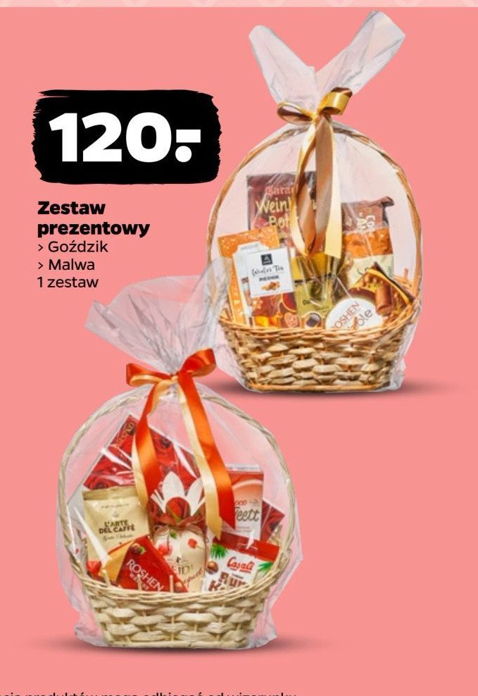 Zestaw prezentowy malwa promocja w Netto