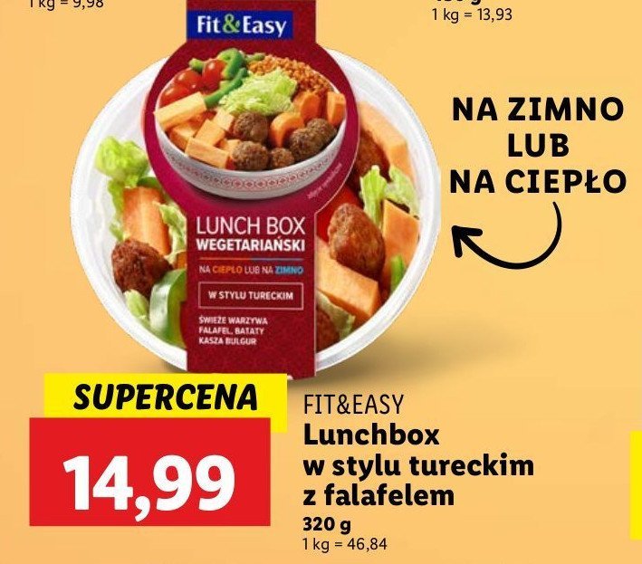 Lunchbox turecki Fit & easy promocja