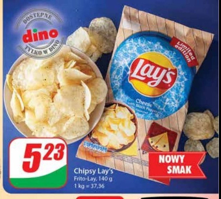 Chipsy cheese Lay's Frito lay lay's promocja