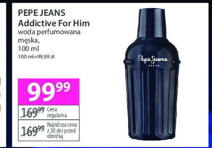 Woda perfumowana Pepe jeans addictive for him promocja