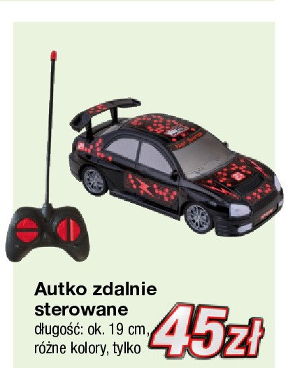 Autko zdalnie strowane 19 cm promocja