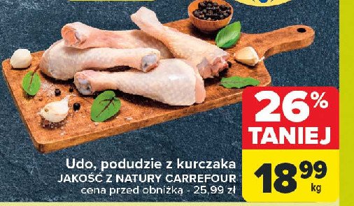 Udo z kurczaka z chowu wybiegowego Jakość z natury carrefour promocja