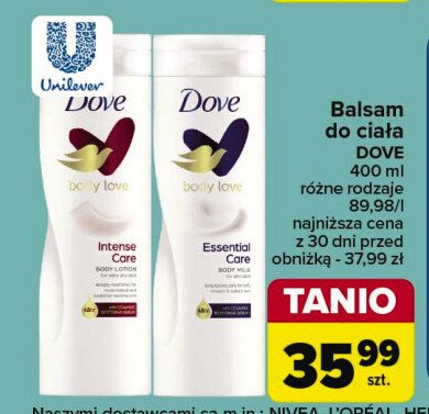 Balsam do ciała intense care promocja