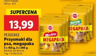 Przysmak dla psa Pedigree markies promocja