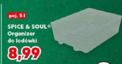 Organizer do lodówki SPICE & SOUL promocja w Kaufland