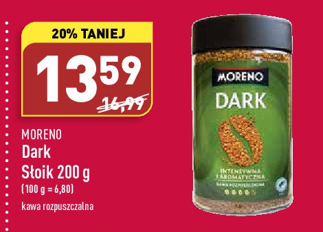 Kawa Moreno dark promocje