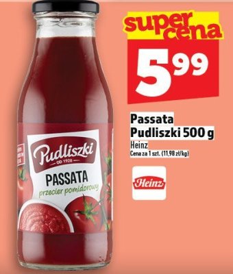 Passata Pudliszki 500 g promocja w TOPAZ