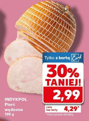 Pierś wędzona promocja w Kaufland