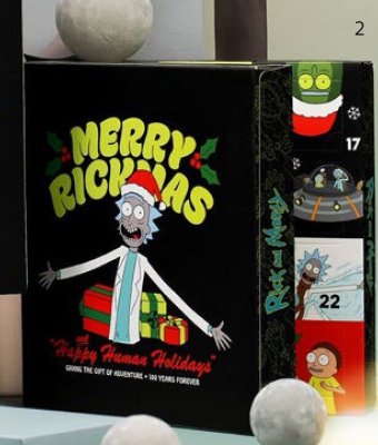 Kalendarz adwentowy ze skarpetami Rick and Morty Soxo promocja w Rossmann