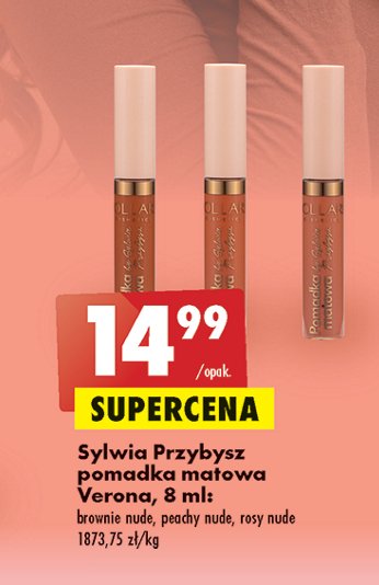 Pomadka matowa rosy nude Verona sylwia przybysz promocja