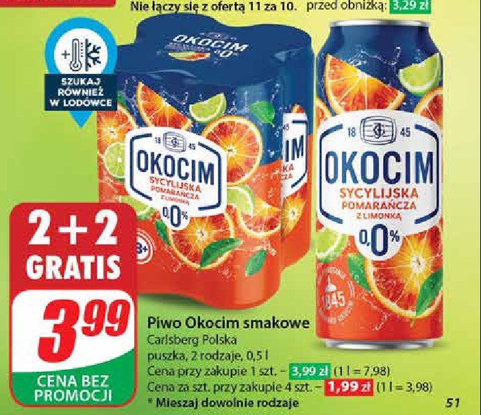 Piwo Okocim promocja