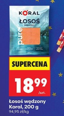 Łosoś wędzony  promocja w Biedronka