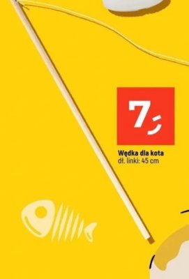 Wędka dla kota promocja w Dealz