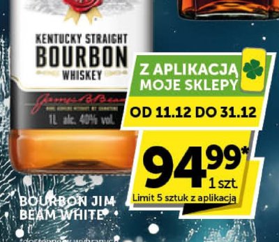 Bourbon Jim Beam White promocja w ABC