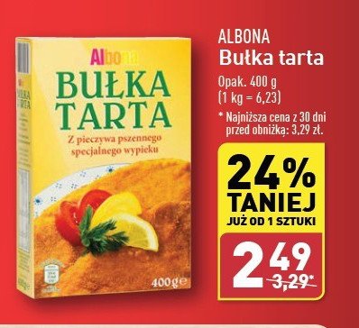 Bułka tarta Albona promocja