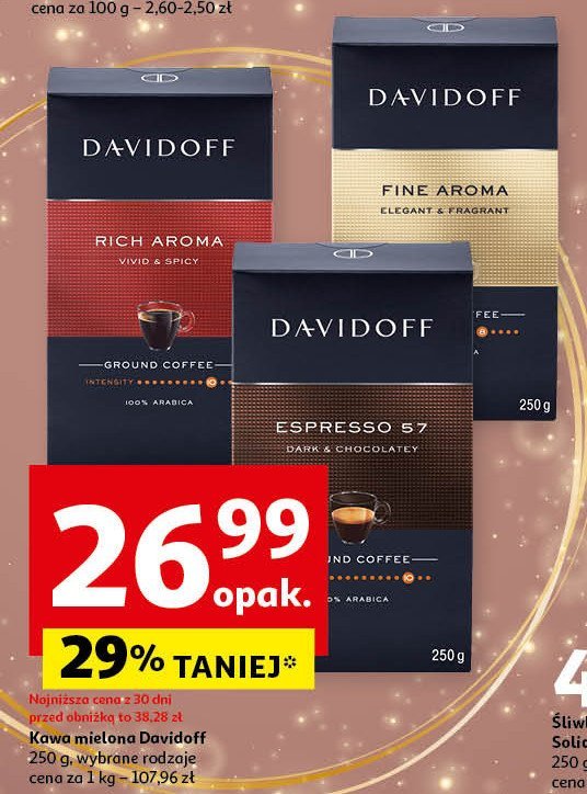 Kawa Davidoff cafe rich aroma promocja