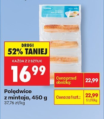Filet Polędwice z mintaja promocja w Biedronka