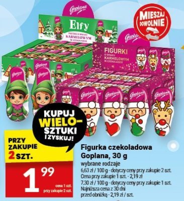 Figurka czekoladowa Goplana promocja w Twój Market