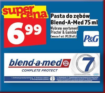Pasta do zębów Blend-A-Med 75ml promocja w TOPAZ