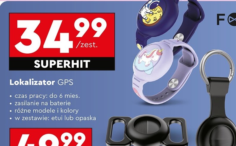 Lokalizator gps Forever promocja w Biedronka