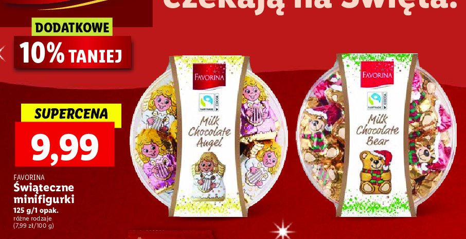 Anio艂ki czekoladowe Favorina promocja