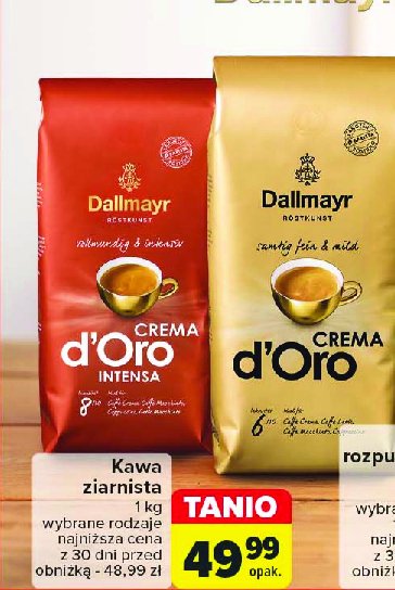 Kawa Dallmayr crema d'oro promocja