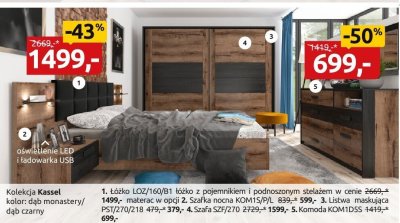 Szafa SZFE/270 promocja w Black Red White