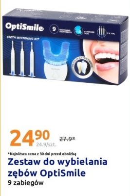 Zestaw do wybielania zębów promocja w Action