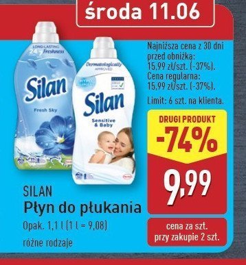 P艂yn do p艂ukania fresh sky Silan classic promocja