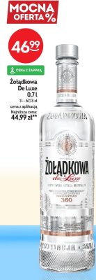 Wódka Żołądkowa De Luxe 0,7l promocja w Żabka