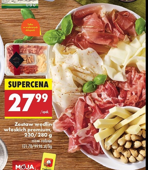 Zestaw wędlin włoskich Biedronka promocja w Biedronka
