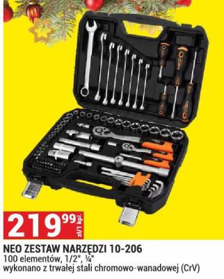 Zestaw narzędzi Neo 10-206 promocja w Merkury Market