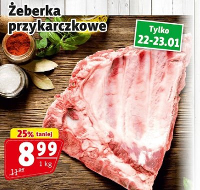 Żeberka przkarczowe promocja w Prim Market