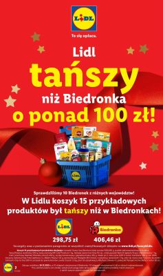 Oferta od poniedziałku, strona 1 promocja w Lidl