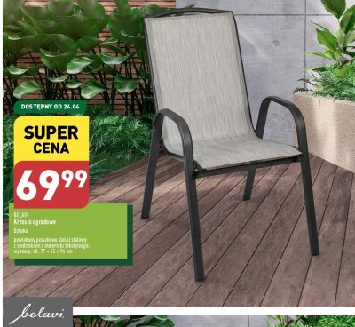 Krzesło ogrodowe BELAVI promocja