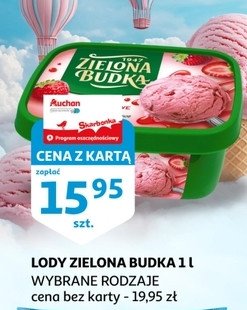 Lody truskawkowe Zielona budka promocja