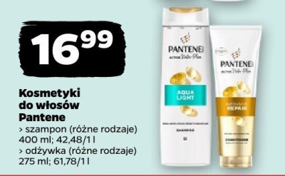 Odżywka do włosów różne rodzaje promocja w Netto