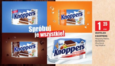 Wafelek Knoppers promocja w Chorten