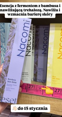 Esencja Bamboo Skin Drink promocja w Hebe