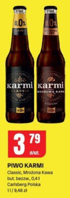 Piwo Karmi Classic, Mrożona Kawa promocja w Chorten