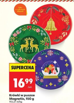 Krówki w puszce Magnetic, 150 g promocja w Biedronka