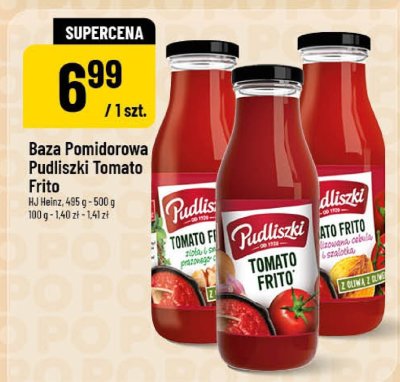 Baza Pomidorowa Pudliszki Tomato Frito 435 g - 500 g promocja w POLOmarket