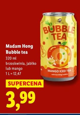 Bubble tea mango 320 ml promocja w Lidl