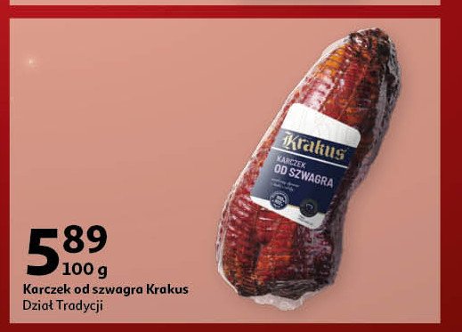 Karczek od szwagra Krakus animex promocja w Auchan