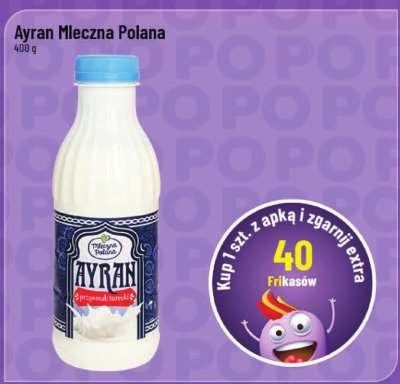 Napój Ayran Mleczna Polana promocja w POLOmarket