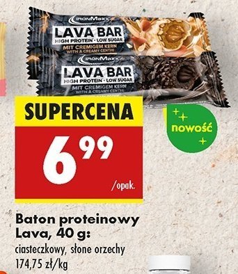 Baton ciasteczkowy Lava bar promocja w Biedronka