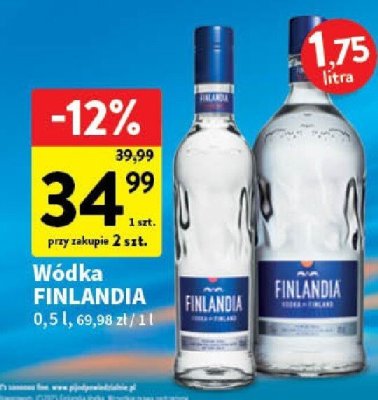 Wódka promocja w Intermarche