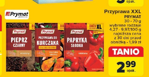 Papryka słodka xxl Prymat promocja w Carrefour Market