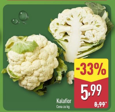 Kalafior Auchan bio promocja w Aldi