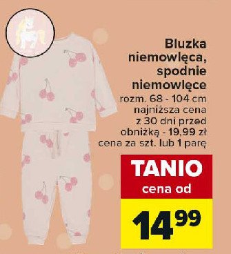 Bluza niemowlęca 68-104 cm promocja